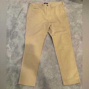 Men’s Express Khaki Skinny Stretch Chinos